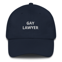 Load image into Gallery viewer, Gay Lawyer Dad Hat - The Gay Bar Shop