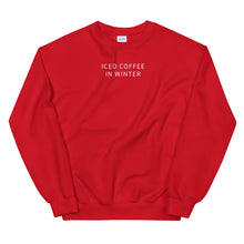 Load image into Gallery viewer, Iced Coffee Sweatshirt - The Gay Bar Shop