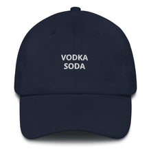 Load image into Gallery viewer, Vodka Soda Dad Hat - The Gay Bar Shop