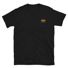 Load image into Gallery viewer, Pride Embroidered Tee - The Gay Bar Shop