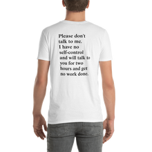 Load image into Gallery viewer, Please Don't Talk To Me Tee