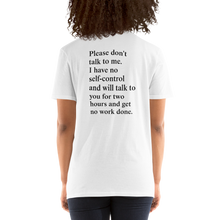 Load image into Gallery viewer, Please Don't Talk To Me Tee