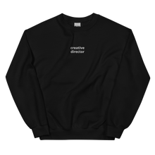 Load image into Gallery viewer, Creative Director Embroidered Sweatshirt