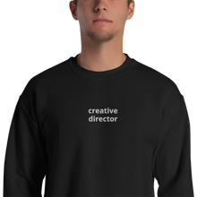 Load image into Gallery viewer, Creative Director Embroidered Sweatshirt