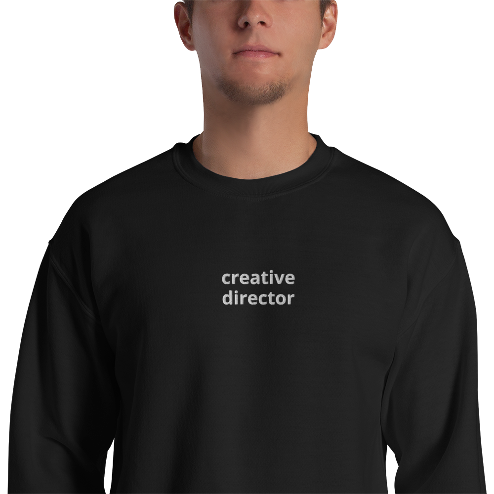 Creative top director sweatshirt