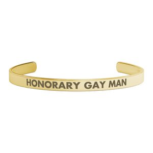 Honorary Gay Man Bracelet