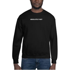 Absolutely Not Sweatshirt - The Gay Bar Shop