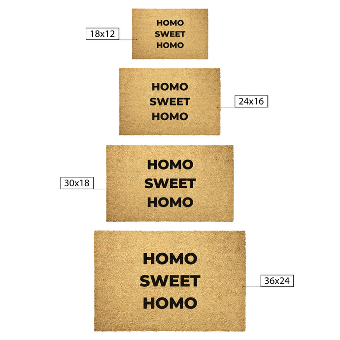 Homo Sweet Homo Door Mat