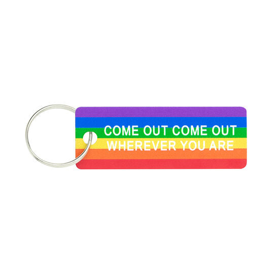 Come Out Keychain - The Gay Bar Shop