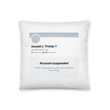 Load image into Gallery viewer, Trump Twitter Pillow - The Gay Bar Shop
