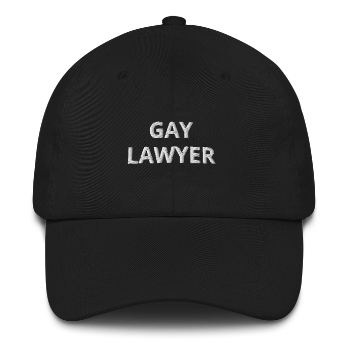 Gay Lawyer Dad Hat - The Gay Bar Shop