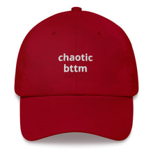 Load image into Gallery viewer, Chaotic Bttm Dad Hat
