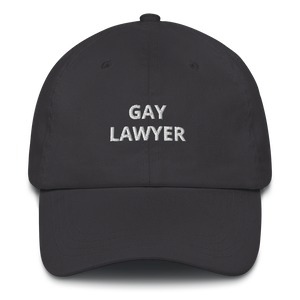 Gay Lawyer Dad Hat - The Gay Bar Shop