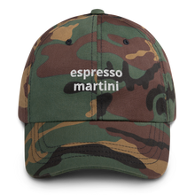 Load image into Gallery viewer, Espresso Martini Dad Hat
