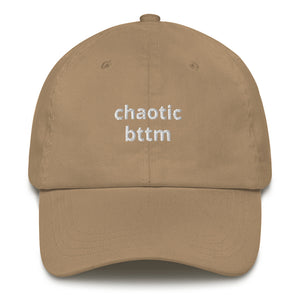 Chaotic Bttm Dad Hat