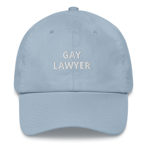 Gay Lawyer Dad Hat - The Gay Bar Shop