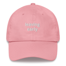 Load image into Gallery viewer, Leaving Early Dad hat - The Gay Bar Shop
