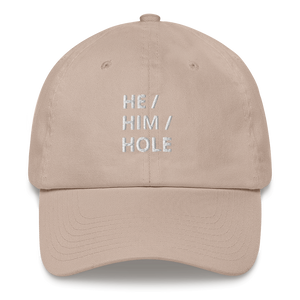 He Him Hole Dad Hat