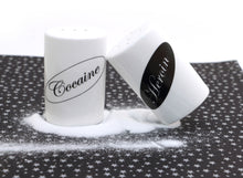 Load image into Gallery viewer, Cocaine and Heroin Salt and Pepper Shakers
