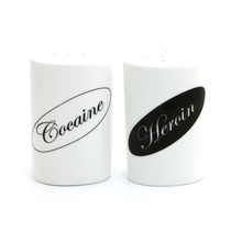 Load image into Gallery viewer, Cocaine and Heroin Salt and Pepper Shakers
