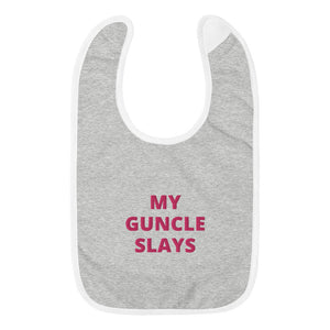 My Guncle Slays Baby Bib - The Gay Bar Shop