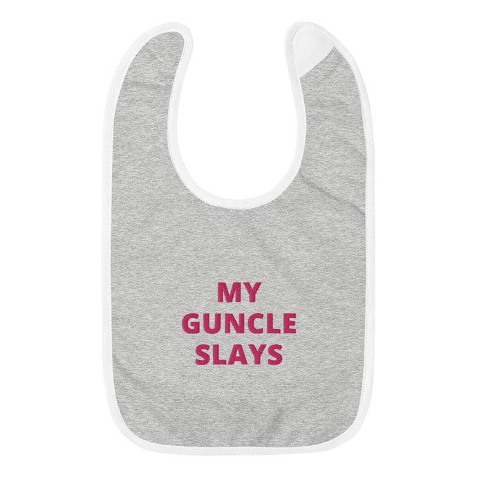 My Guncle Slays Baby Bib - The Gay Bar Shop