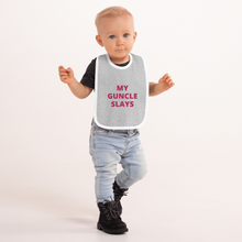 Load image into Gallery viewer, My Guncle Slays Baby Bib - The Gay Bar Shop
