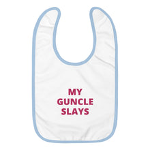 Load image into Gallery viewer, My Guncle Slays Baby Bib - The Gay Bar Shop

