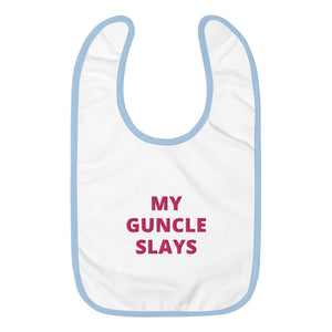 My Guncle Slays Baby Bib - The Gay Bar Shop