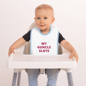 My Guncle Slays Baby Bib - The Gay Bar Shop