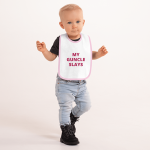 My Guncle Slays Baby Bib - The Gay Bar Shop