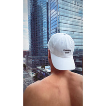 Load image into Gallery viewer, Running Late Dad Hat (White) - The Gay Bar Shop
