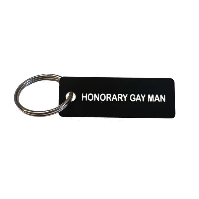 Honorary Gay Man Keychain