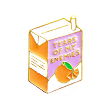 Load image into Gallery viewer, Tears Of My Enemies Pin
