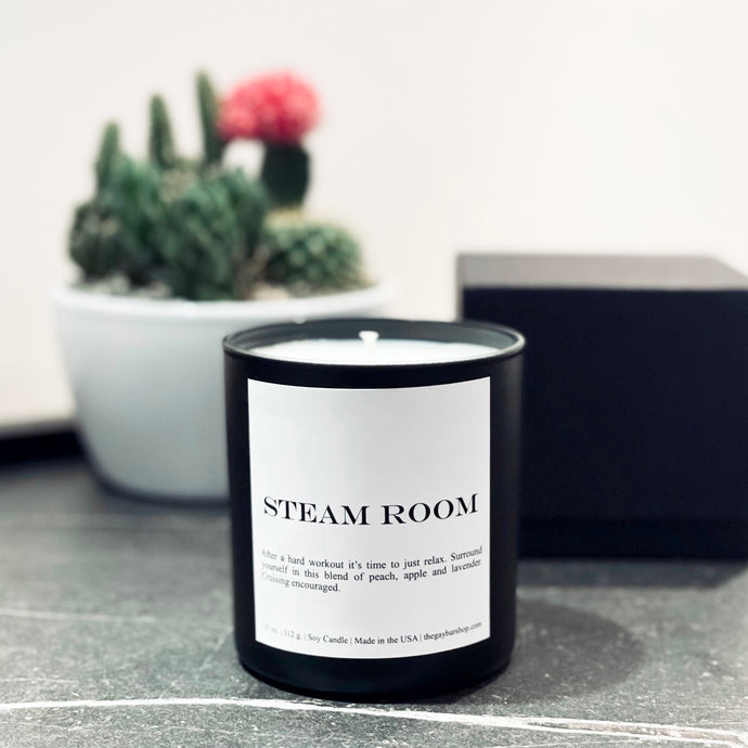 Steam Room Candle - The Gay Bar Shop