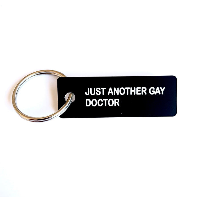 Gay Doctor Keychain - The Gay Bar Shop