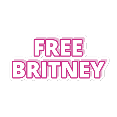 Free Britney Sticker - The Gay Bar Shop