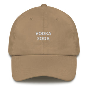 Vodka Soda Dad Hat - The Gay Bar Shop