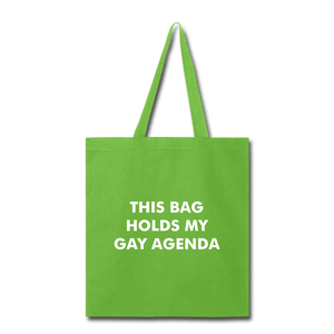 Gay Agenda Bag - The Gay Bar Shop