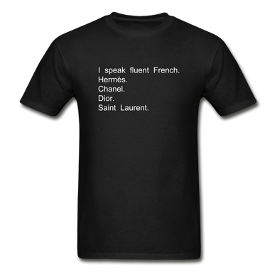 Fluent French Tee - black