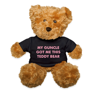 Guncle Teddy Bear - black