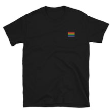 Load image into Gallery viewer, Pride Embroidered Tee - The Gay Bar Shop
