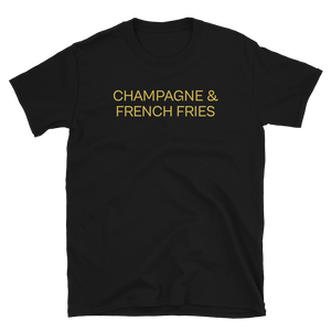 Champagne & French Fries Tee