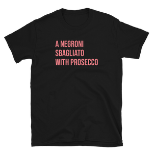A Negroni Sbagliato With Prosecco Tee
