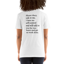 Load image into Gallery viewer, Please Don&#39;t Talk To Me Tee
