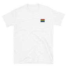 Load image into Gallery viewer, Pride Embroidered Tee - The Gay Bar Shop
