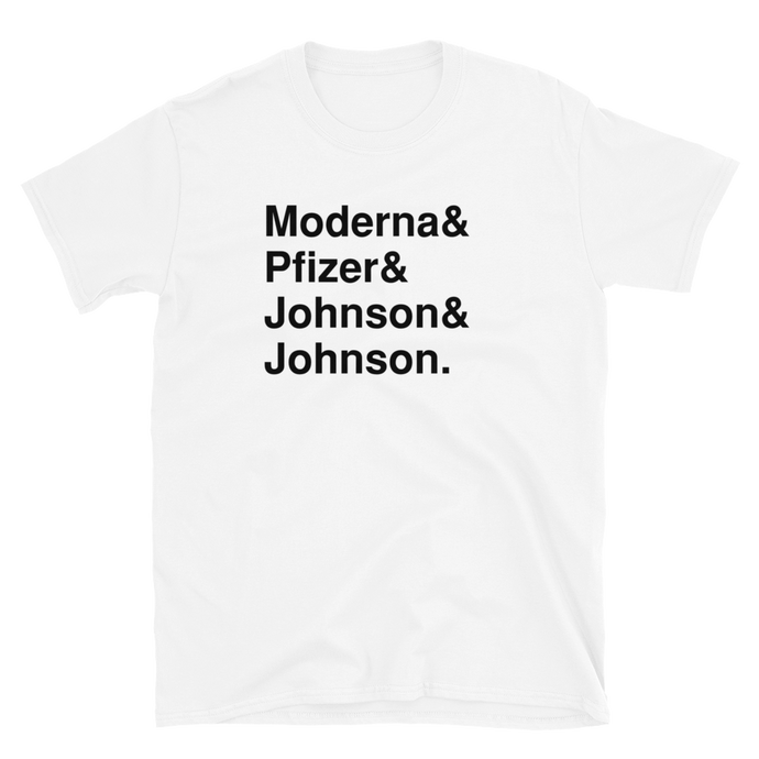 Vaccine Tee White - The Gay Bar Shop