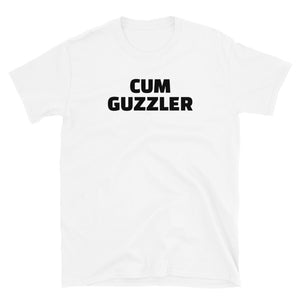 Cum Guzzler Tee - The Gay Bar Shop