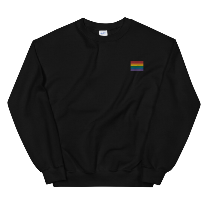 Pride Embroidered Sweatshirt - The Gay Bar Shop