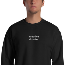 Load image into Gallery viewer, Creative Director Embroidered Sweatshirt

